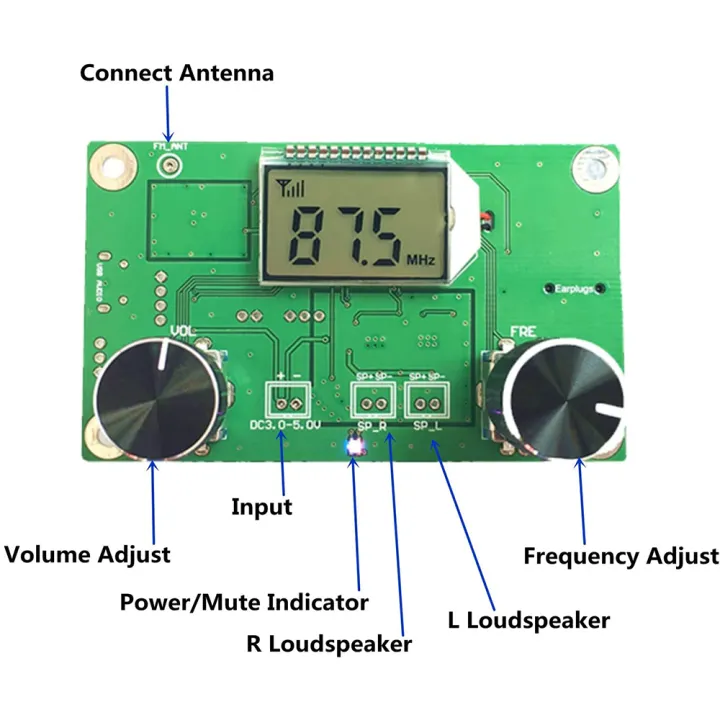 Digital%20Fm%20Wireless%20Stereo%20Board%20Frequency%20Modulation%20Module%20Amplifier%20Lcd%20Display%20Dsp%20Diy%20Kit%20-%20Image%206