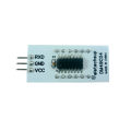 3 Pcs 4 Digital UART TTL232 Serial Port 7Seg LED Digital Display Ascii code Text Display Module Arduino Raspberry Pi DIY. 