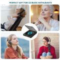2X Compact Sports Portable CD Player Touch Button Rechargable Disc Player Reproductor CD Double Headphones CD. 