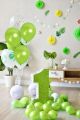 50 Pcs Apple Green Party Balloons 12 Inch Pure Latex Green Balloons for Green Theme Party Decoration, Weddings, Baby Shower, Birthday Parties Supplies or Arch Décor - Helium Quality. 