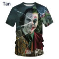 New American Movie Joker 3D Printed T Shirt Men And Women Fashion Short Sleeved T-Shirt Breathable Top Fresh Casual Tees Tshirt. 