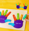 Montessori Wooden Puzzle Toys Matching Cognitive Toys Preschool Learning Game Early Learning Educational Toys for Toddlers Kids. 