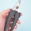Professional Stainless Steel Tail Clamp Cutter Black 6.3in Nail File Tail Cutting Pliers for Tail Docking in Pigs. 