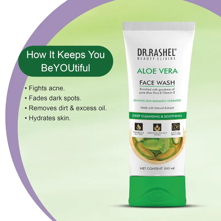 Dr.Rashel%20Aloe%20Vera%20&%20Vitamin%20E%20Face%20Wash%20100ml%20-%20Image%202