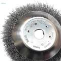 Wire Grass Trimmer Head Convenient Weeding Wheel for Garden Weeding Driveway 8inch. 