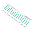 Interdental Brush L Shape Detal Cleaning Brush for Travel. 