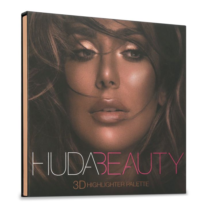 Huda Beauty - 3D Highlighter Palette - Bronze Sands-First copy