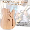 Muslady TL-T02 Unfinished Electric Guitar Body - 01#. 