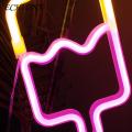 Party Led Light Led Neon Ice Cream Lamp Wall Art Decoration Decorative Neon Light. 
