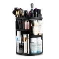360 Rotating Makeup Organizer, DIY Adjustable Makeup Carousel Spinning Holder Storage Rack, Large Capacity Make up Caddy Shelf Cosmetics Organizer Box, Great for Countertop. 