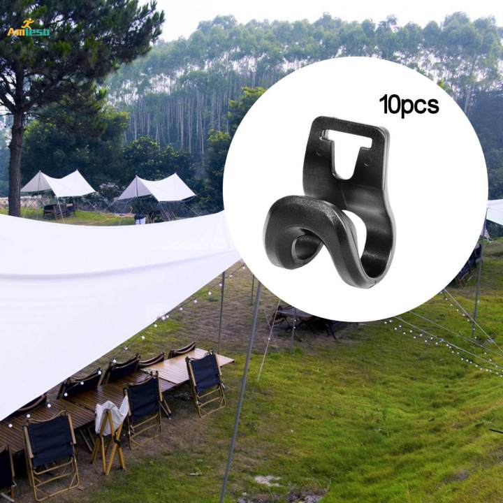 10x%20Tent%20Pole%20Connector%20Clips%20Camping%20Tent%20Clips%20Tent%20Accessories%20Easy%20to%20Use%20Awning%20Pole%20Hanger%20Clips%20-%20Image%205