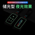 Luminous Zinc Alloy Car Key Fob Cover Case Remote Holder Shell Keychain for Land Rover Ranger Rover Velar Sport Evoque Defender Freelander Discovery Protection Styling Accessories. 