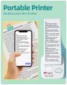 MIni Printer Label Thermal Printer Photo Picture Graffiti Machine Mini Wrong Question Printing. 
