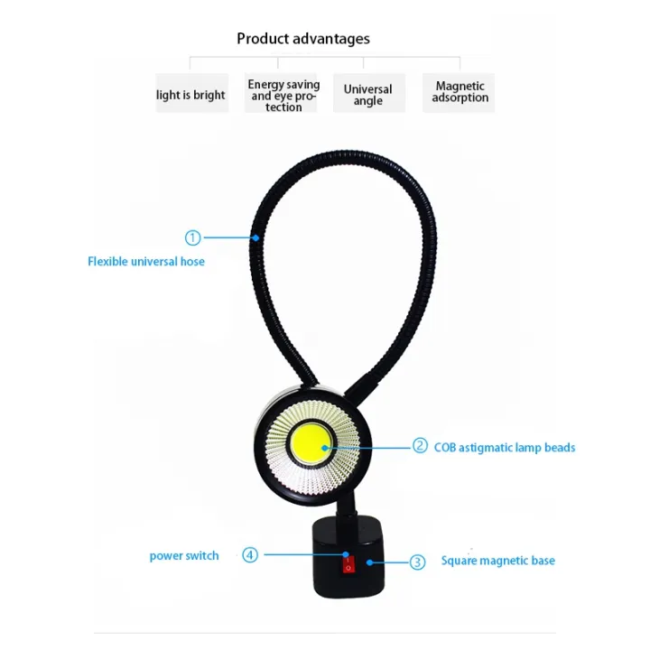 LED%20Work%20Light%20Magnetic%20Base%20Flexible%20Gooseneck%20Lamp%20220V%205W%20for%20Lathe%20Milling%20Drill%20Press%20Industrial%20Lighting,%20Eu%20Plug%20-%20Image%203