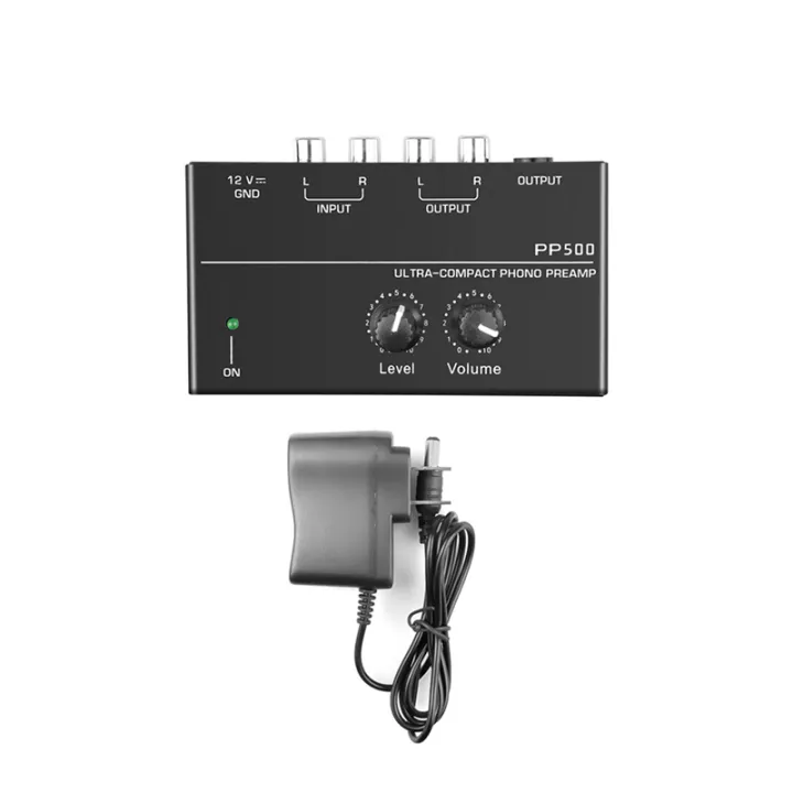 3X%20Ultra-Compact%20Phono%20Preamp%20PP500%20with%20Bass%20Treble%20Balance%20Volume%20Adjustment%20Pre-Amp%20Turntable%20Preamplificador%20US%20Plug%20-%20Image%208