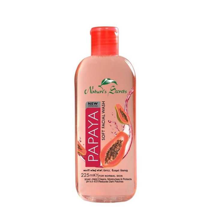 Nature's Secrets Papaya Soft Face Wash 225ml