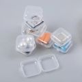 Mini Portable Transparent Plastic Box Storage Collections Item Packaging Case Clear Small Tools Box. 