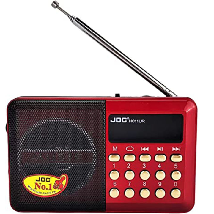 JOC%20Radio%20Rechargeable%20Portable%20FM%20USB%20/%20SD%20Card%20/%20Bluetooth%20/%20Earphone%20Hi%20Fi%20Radio%20With%20Screen%20USB%20Mini%20FM%20Radio%20-%20Image%204