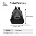 LouisWill Women’s Backpack Shoulders Bag Waterproof PU Large Capacity Backpack Lightweight Laptop Backpack Casual Zipper Packs Multiple Pockets For Girls Teens Women’ Fashion. 