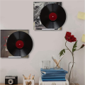 Clear Vinyl Record Shelf Wall Mount 24 Pack,Acrylic Album Record Holder Display,Vinyl Record Shelf Stand. 