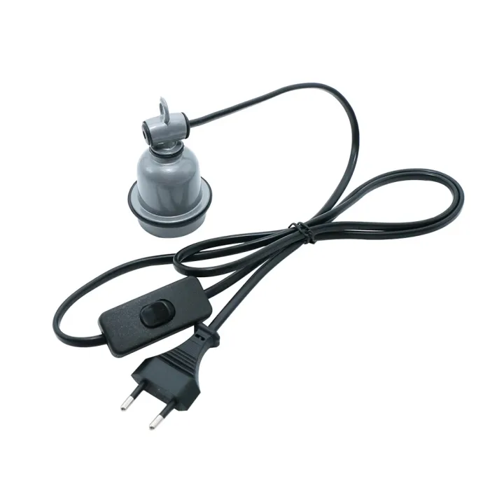 Power%20Cord%20Cable%20E27%20Ceramic%20Reptile%20Heating%20Lamp%20Holders%20Base%20Eu%20Hanging%20Fixture%20Socket%20Adapter%20With%20Switch%20Farm%20Breeding%20-%20Image%202