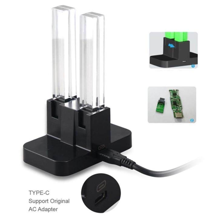 Nintendo%20Switch%20Controller%20Charger%20Joy-Cons%20Charging%20Dock%20Station%20with%20LED%20Indication%204%20in%201%20USB%20Charger%20and%20Free%20Type%20C%20Cable%20-%20Image%206