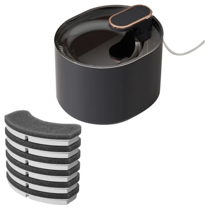 LIFFY 2.6L Pet Water Fountain For Cats & Small Dogs | Quiet Automatic Water Dispenser With Filter