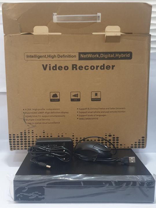 NVR Network Video Recording 16 Channel POE Security System for Home and Office Setup