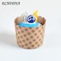 ECHIDNA Fake Cupcake Clear Texture Wedding Simulation Dessert Food Play Model. 