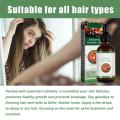 Hair Growth Serum 60ml Deep Penetration Nourishing Strengthen Hair Root Hair Regrowth Oil Moisturizing for Fuller Hair. 