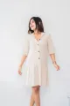 Hailee Dress- Coffee. 