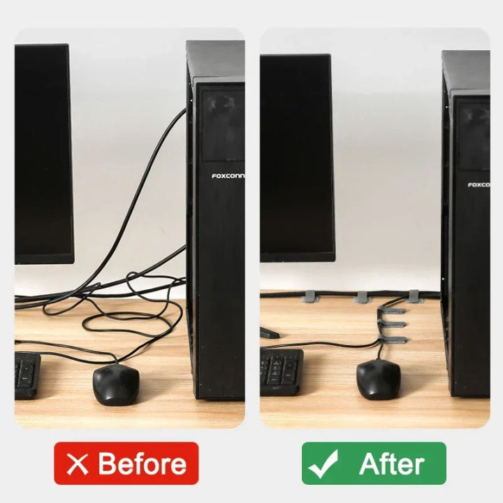 10pcs%20Reusable%20Cable%20Organizer%20Desk%20Wire%20Cable%20Tie%20Organizer%20Self%20Adhesive%20Cord%20Rope%20Holders%20Cord%20Protection%20Straps%20FUHENG%20-%20Image%204