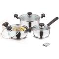 Level 4pcs Stainless Steel Induction Cookware Set - Ultima. 
