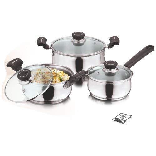 Level 4pcs Stainless Steel Induction Cookware Set - Ultima