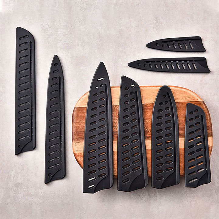 Kitchen%20Knife%20Sheath%20Black%20Plastic%20Knife%20Covers%20Knife%20Blade%20Protector%20Cover%20Tool%20HEQING%20-%20Image%202
