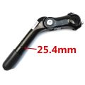 Bicycle Handle Stump MTB Alloy Adjustable Black, Durable Stump Bicycle Accessories. 