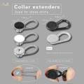 18Pcs Elastic Collar Extenders Buttons Lengthen Extend Expansion Extension Neck Extender for Men. 