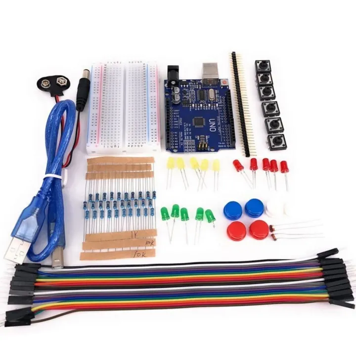 Starter%20Kit%2013%20in%201%20Kit%20New%20Starter%20Kit%20Mini%20Breadboard%20LED%20Jumper%20Wire%20Button%20for%20Arduino%20component%20for%20UNO%20R3%20-%20Image%202