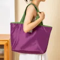 【ALLGOOD】 Drawstring Eco-Friendly Tote Bag Supermarket Shopping Bag Single Shoulder Bag Foldable Portable Tote Bag. 