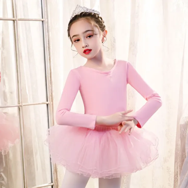 Dancing%20Dress%20Girl's%20Exercise%20Clothing%20Children%20Ballet%20Dance%20Dress%20Children%20Dance%20Costume%20Girls%20Summer%20Grading%20Dance%20-%20Image%205