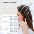 Head Massager - Rechargeable Battery Operated Scalp Massager - Hair Scalp Massager, Scalp Scratcher, Scalp Massager for Relaxation. 