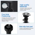 20Pcs Furniture Feet Adjustable Cupboard Foot Leg Unit Cabinet Legs with Kick Board Clips for Kitchen Bathroom Cabinet. 