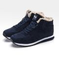 Plus Size Outdoor Warm Winter Women's Sneakers Men Running Shoes Sports Women Blue Lady Ladies Sport Shoes Sneakers Fur GMB-2707. 