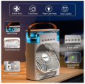 Portable Air Cooler, USB Powered Mini Air Conditioners Personal Mobile Compact Cooler Air Humidifier, 3 Wind Speed, 1-3 Hour timer, Mist Function Desktop Air Conditioner Fan. 