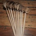 Coconut Shell Curry Spoon. 