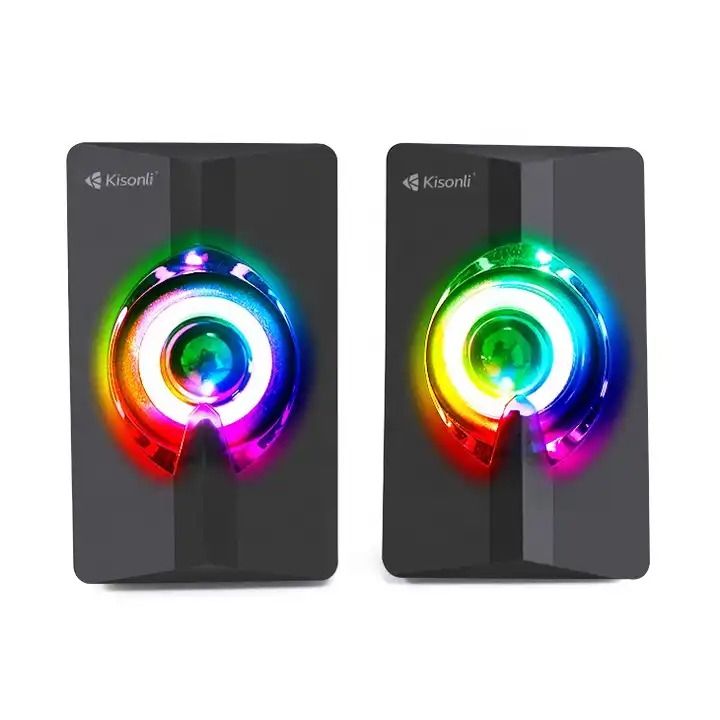 Kisonli L-2020 Mini Led Multimedia Speaker-USB [ID: 9018]