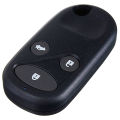 3-Buttons Remote Key Fob Case Shell Cover For Accord Jazz. 