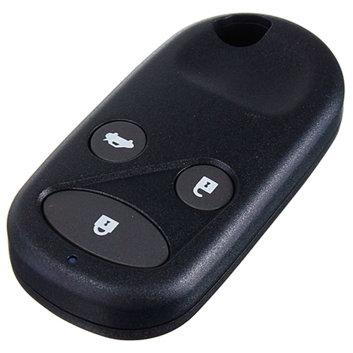 3-Buttons Remote Key Fob Case Shell Cover For Accord Jazz