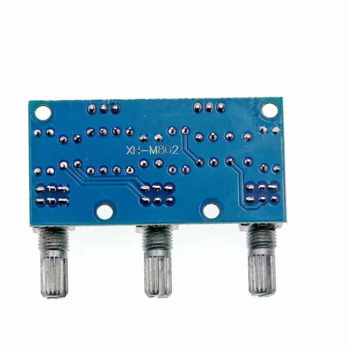 Scheda Tono Passiva XH-M802 - Controllo Volume Bassi E Alti A 2 Canali
