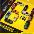 model bike Scale 1/64 Metal Mini Car Model, LAMBORGHINI AVENTADOR SVJ Replica Miniature Art Vehicle Diecast Toy for Kid Boy FrienParty Tableware. 